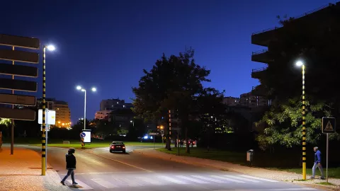 Como iluminar passagens de peões